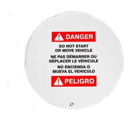 Zing ZING Lockout Steering Wheel Cover, 23" Diameter, 7347 7347